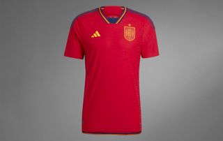 Adidas Spain World Cup 2022 home shirt