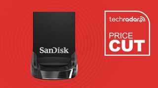 SanDisk 512GB Ultra Fit USB 3.2 Gen 1 Flash Drive - Up to 400MB/s, Plug-and-Stay Design - SDCZ430-512G-GAM46, Black