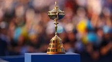 The Ryder Cup trophy