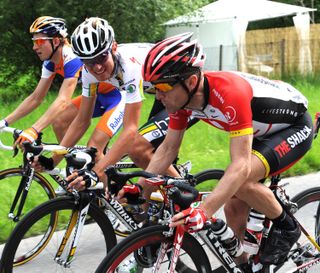 Levi Leipheimer and Tejay Van Garderen, Tour de Suisse 2011, stage four