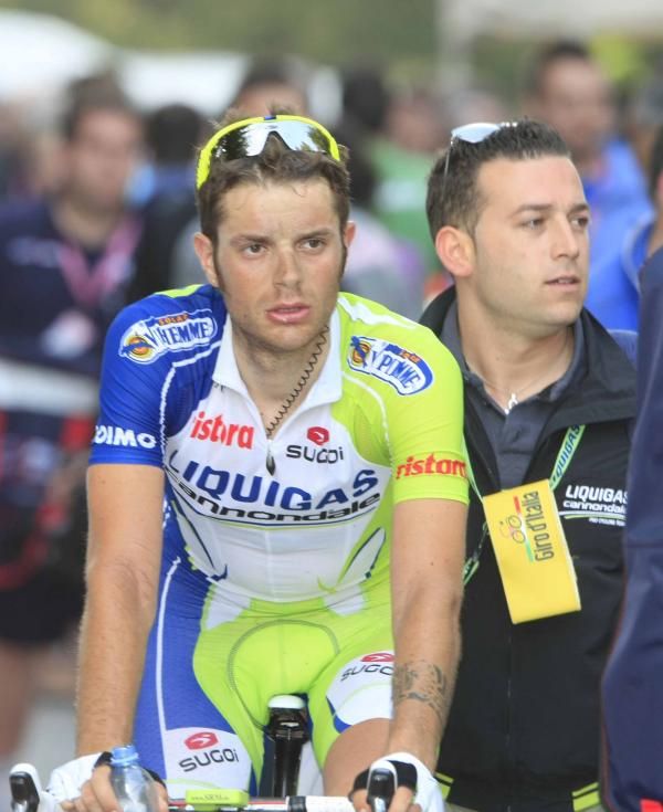 Damiano Caruso (Liquigas-Cannondale) worked well for Ivan Basso.