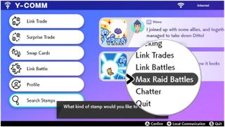 Select Max Raid Battles