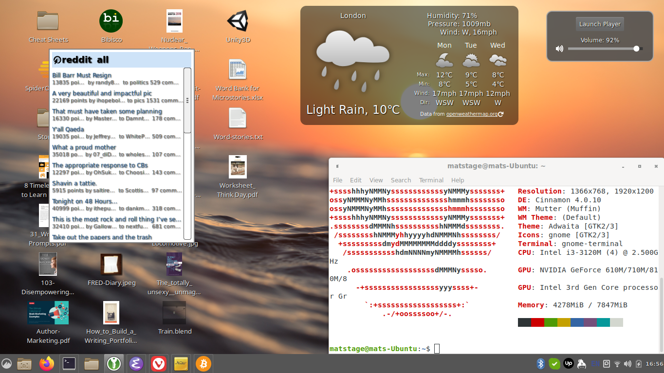 linux desktops