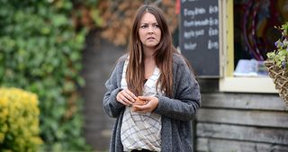 Stacey looking sad in EastEnders