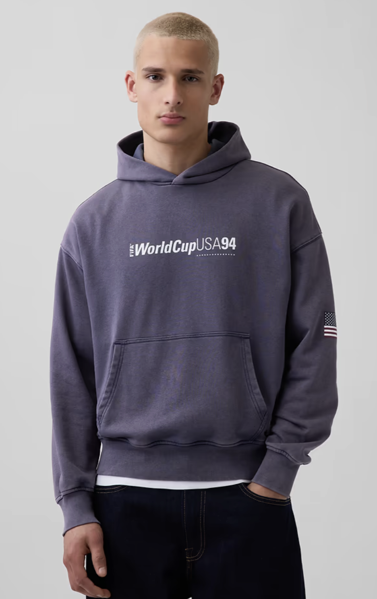 Gap, Fifa World Cup&amp;trade; Vintagesoft Terry Oversized Hoodie