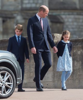 Prince George, Prince William and Princess Charlotte attend Easter church service 2023