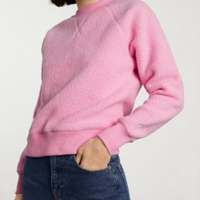 The ReNew Fleece Raglan Sweatshirt: was $78