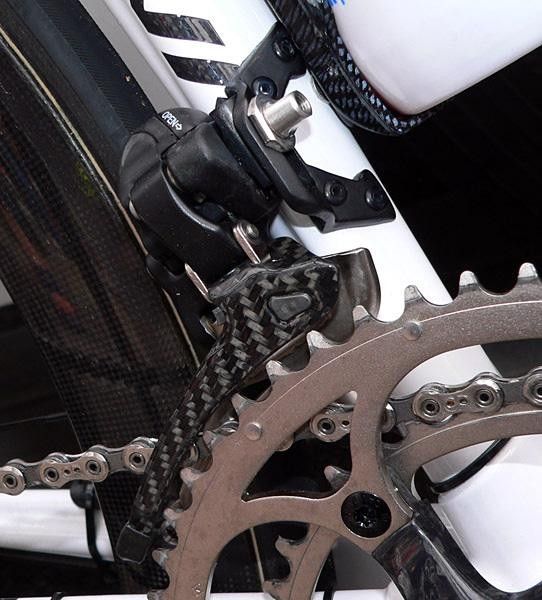 The front derailleur