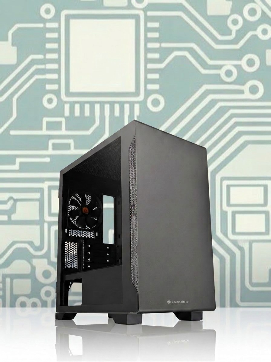 A Thermaltake S100TG case