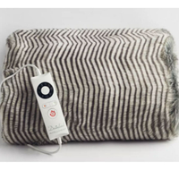 Relaxwell by Dreamland Zebra Print Faux Fur Heated Throw: was £119.99, Now £100, Argos