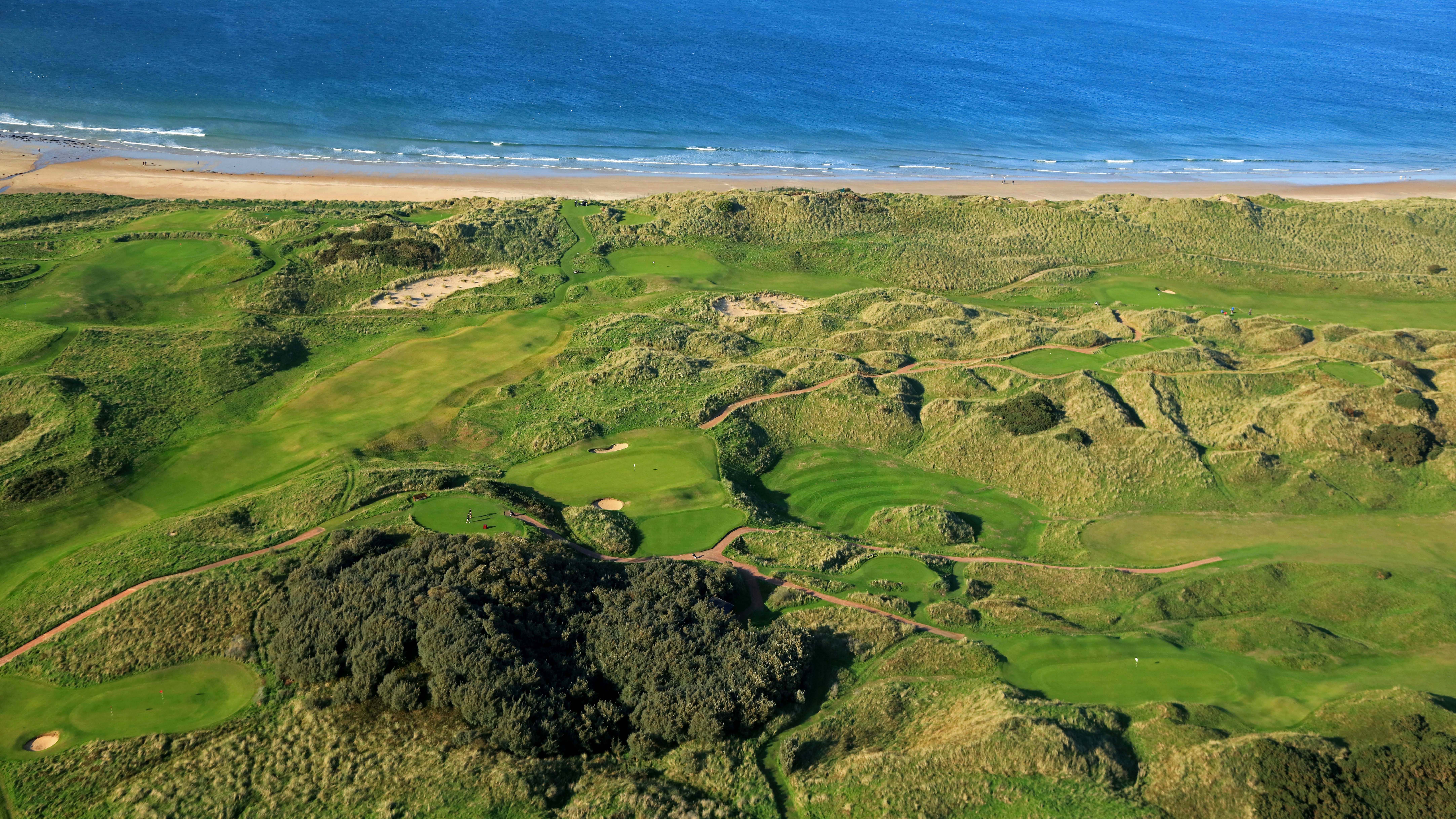 Royal Portrush - Valley - Aerial