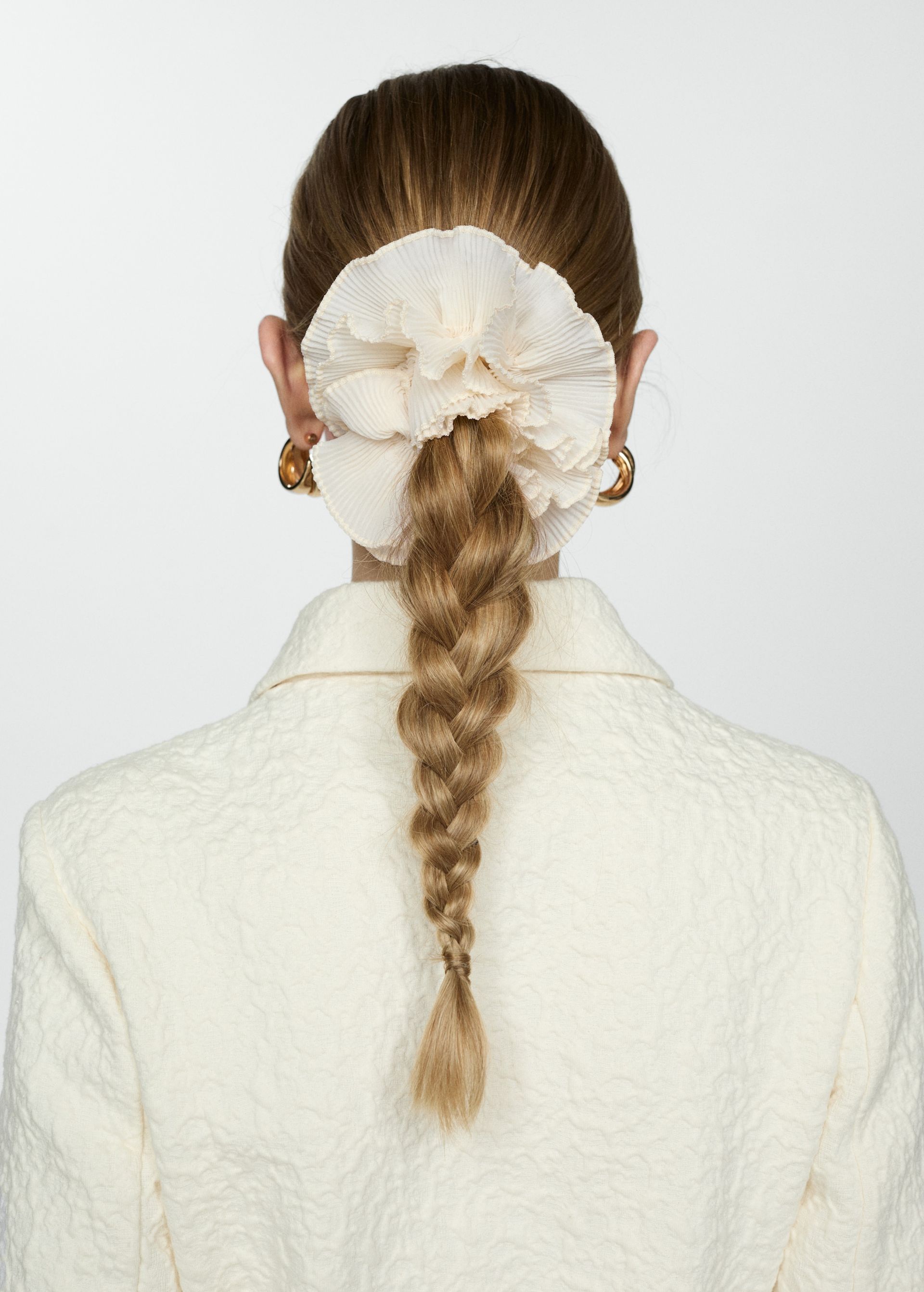 Maxi-Flower Scrunchie