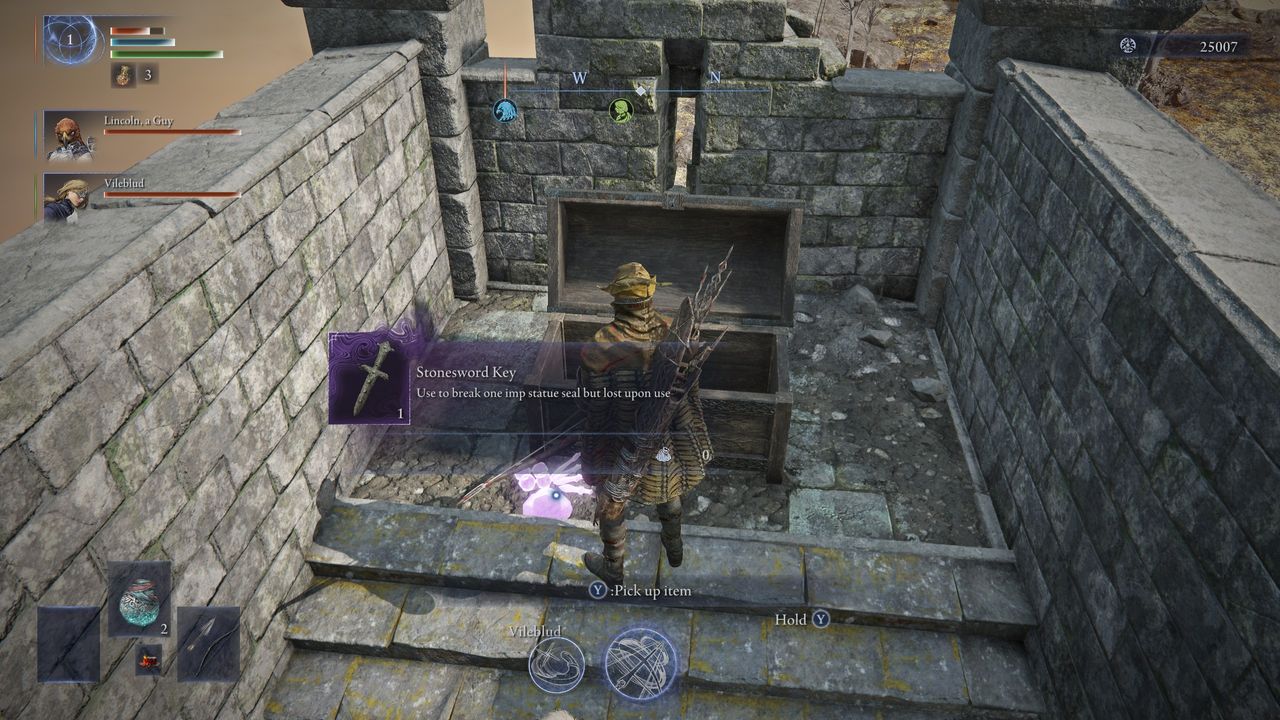 Elden Ring Nightreign Stonesword Key - Fort chest