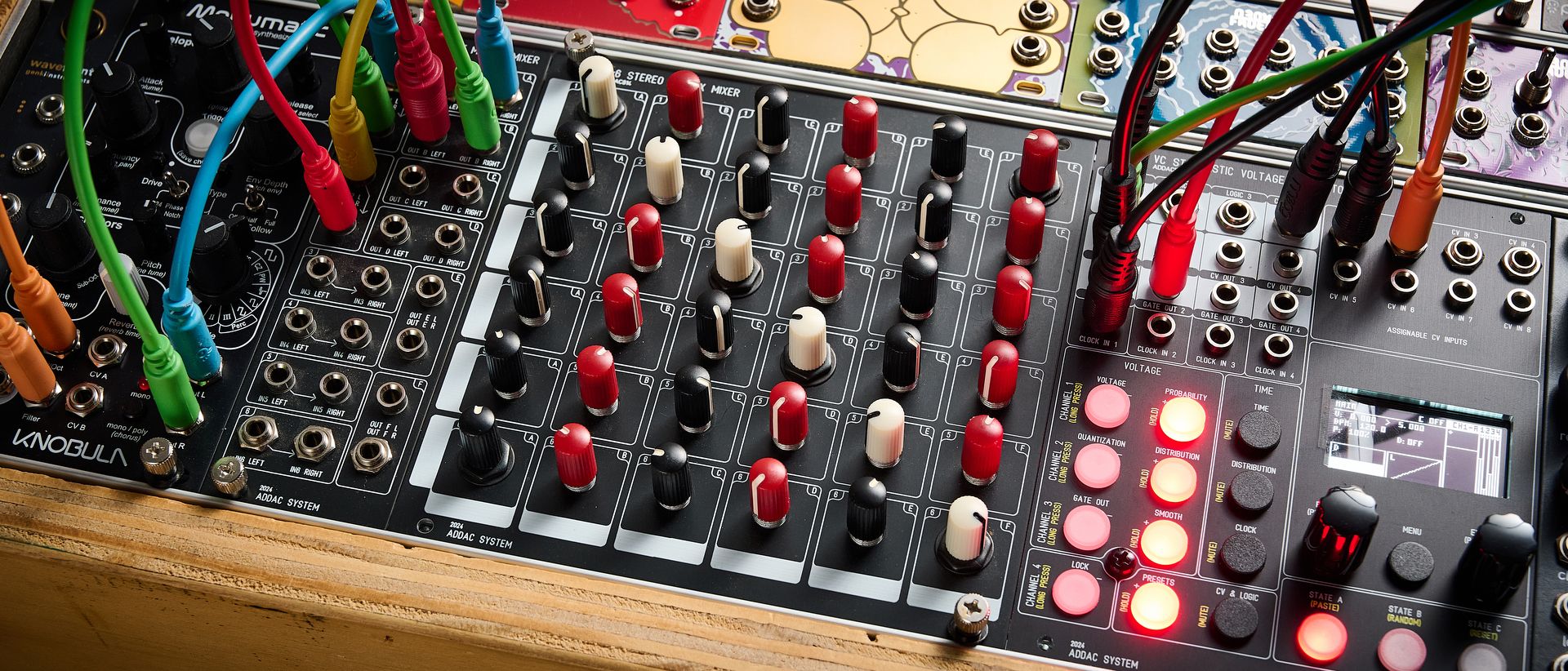 “A joy to use, offers some interesting opportunities for patching and can grow with your rig too”: ADDAC System 814 6x6 Stereo Matrix Mixer review