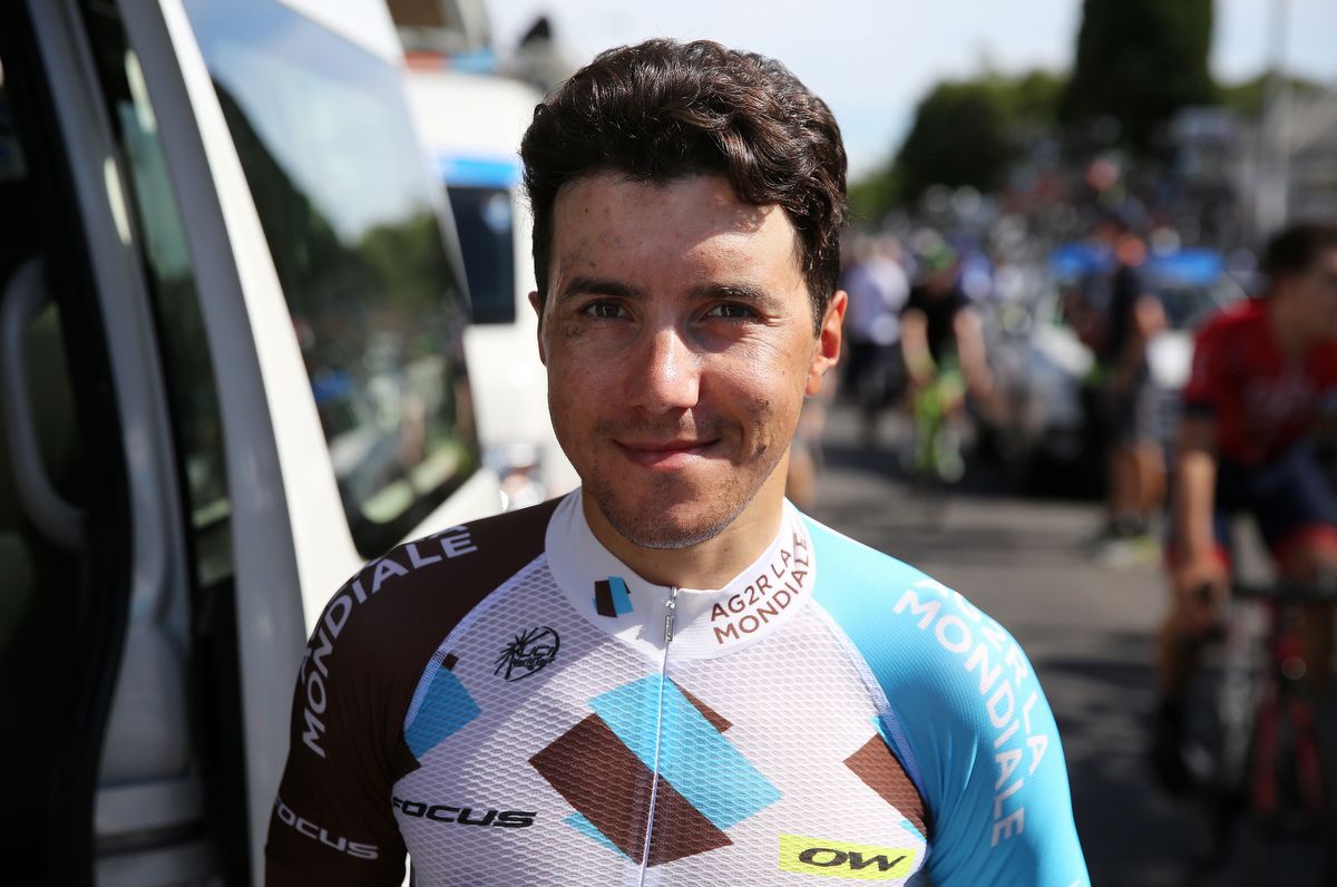AG2R-La Mondiale's Domenico Pozzovivo at a stage start