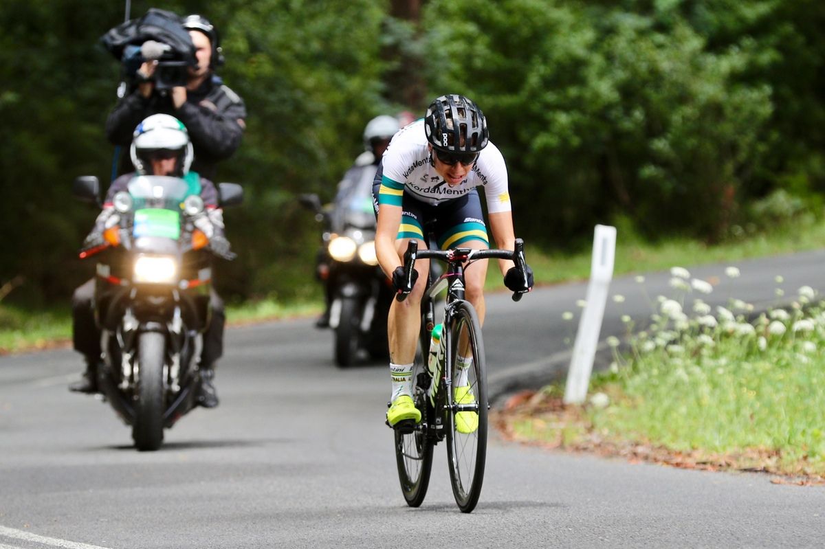 Brodie Chapman (Kordamentha-Australia) riding solo to the win