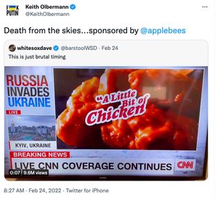 Keith Olbermann tweet