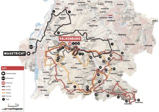 Map for 2022 Amstel Gold Race