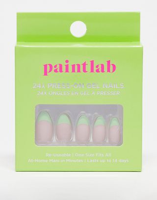 Paintlab False Nails - Green Apple