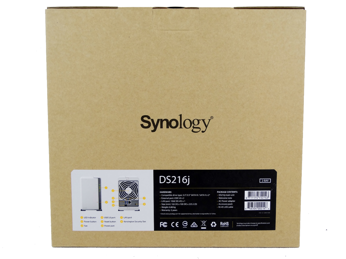 Synology DS216j And DS216+