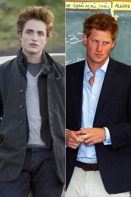 Robert Pattinson and Prince Harry - Robert Pattinson related to Dracula - Twilight - Eclipse - Celebrity News - Marie Claire