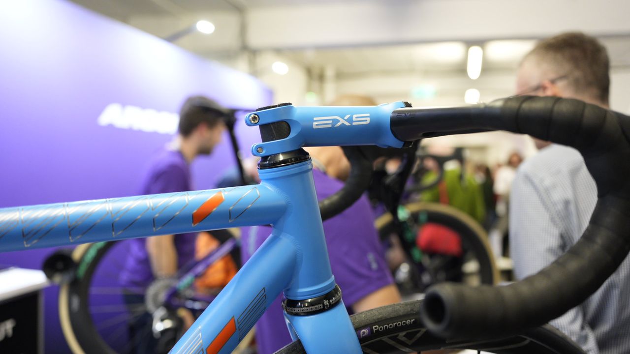 close up details of expensive bikes