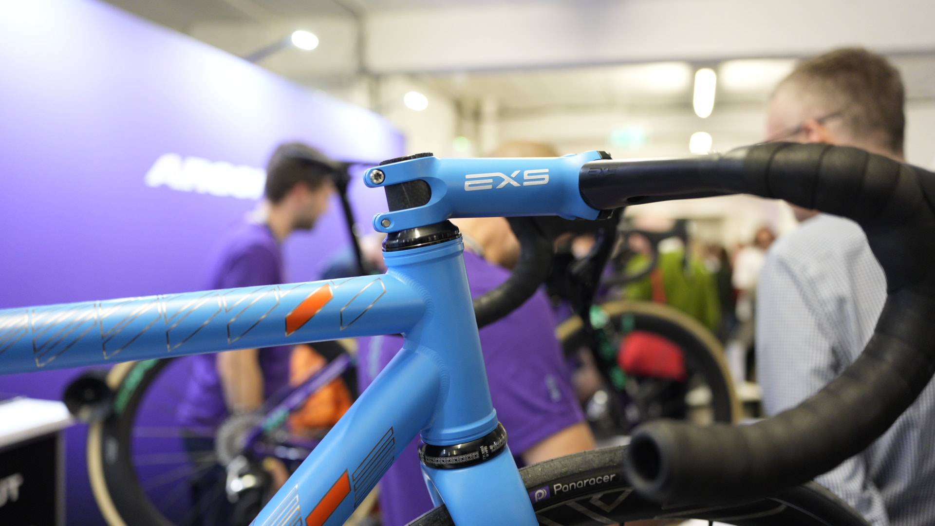 close up details of expensive bikes