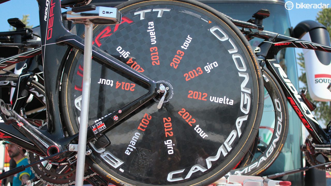 This isn't the first rodeo for Lotto-Soudal or Campagnolo