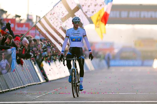 Mathieu van der Poel wins the Zolder World Cup