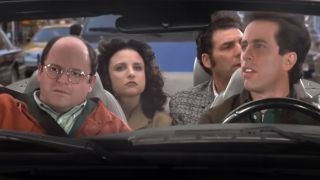 The Seinfeld cast stuck in traffic