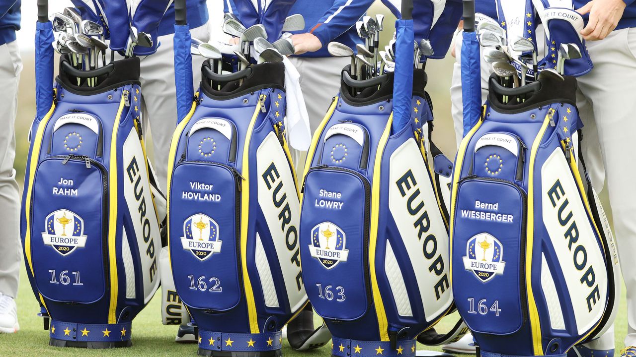 What Has Happened To The Numbers On The European Team Golf Bags?