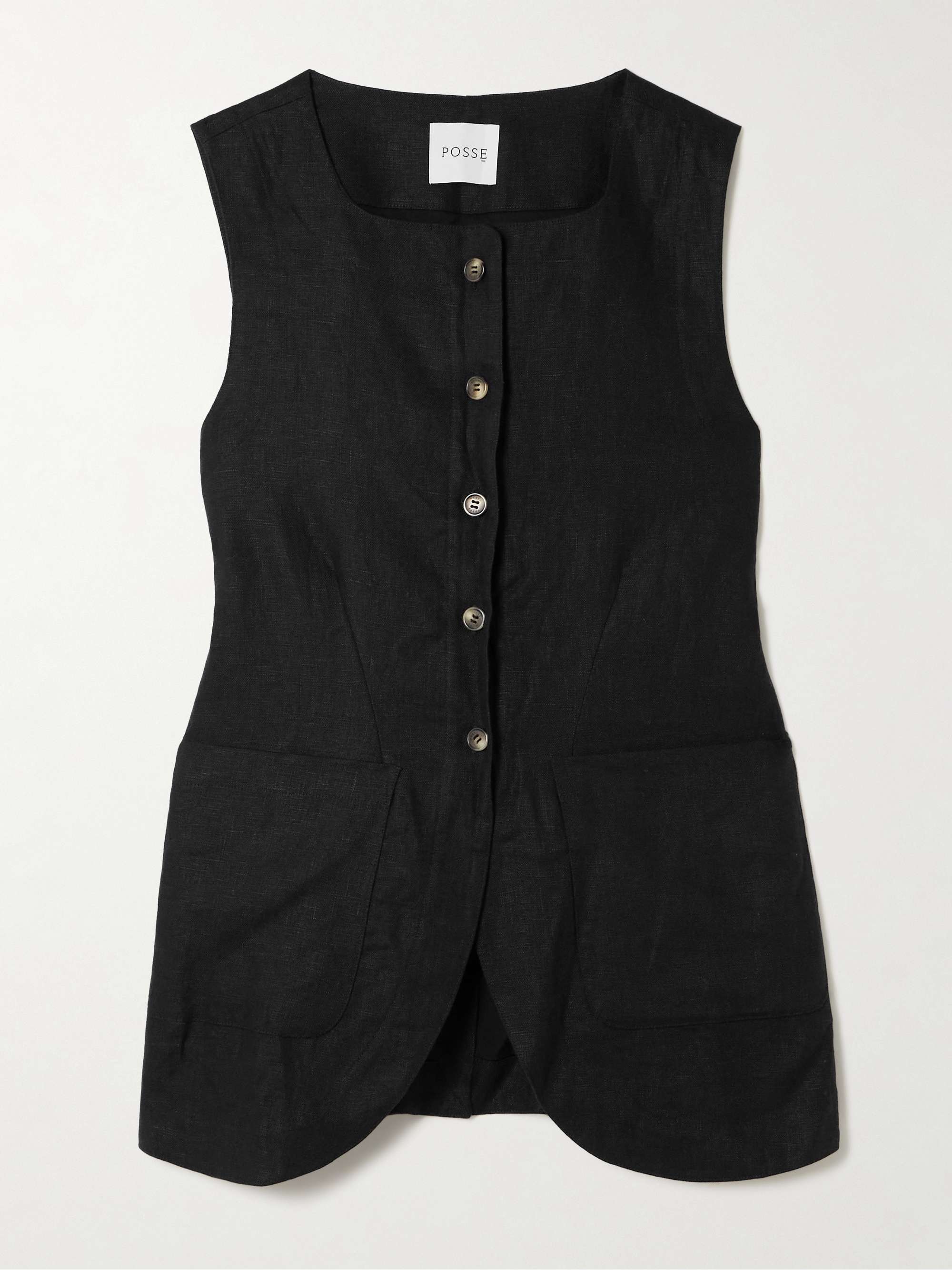 Emma Linen Vest