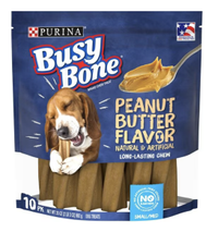 Busy Bone, Long-Lasting Peanut Butter Flavor Small/Medium Dog Treats
Was $16.29, now $8.49