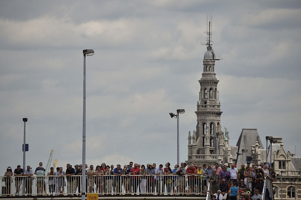 Stage 3 of the Tour de France departs Antwerp