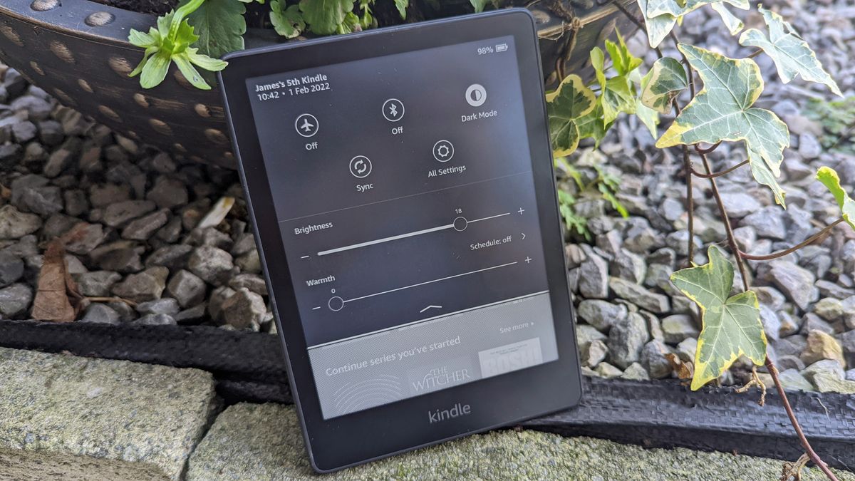 The Amazon Kindle Paperwhite 2021