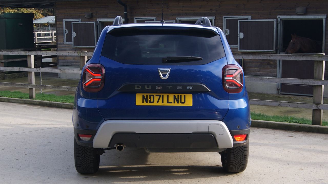 Dacia Duster from rear