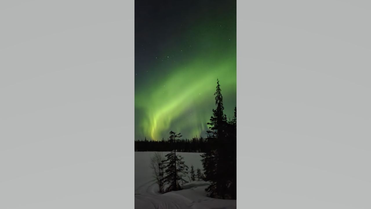 Photographer Lee Kirkum captured stunning images of the aurora on April 11, 2022.