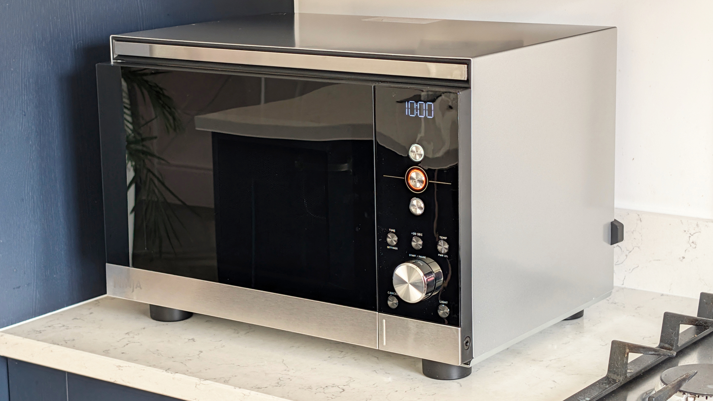 Ninja Crispi Microwave on kitchen counter