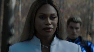 Laverne Cox's Dr. Cable during the Smoke ambush in Uglies