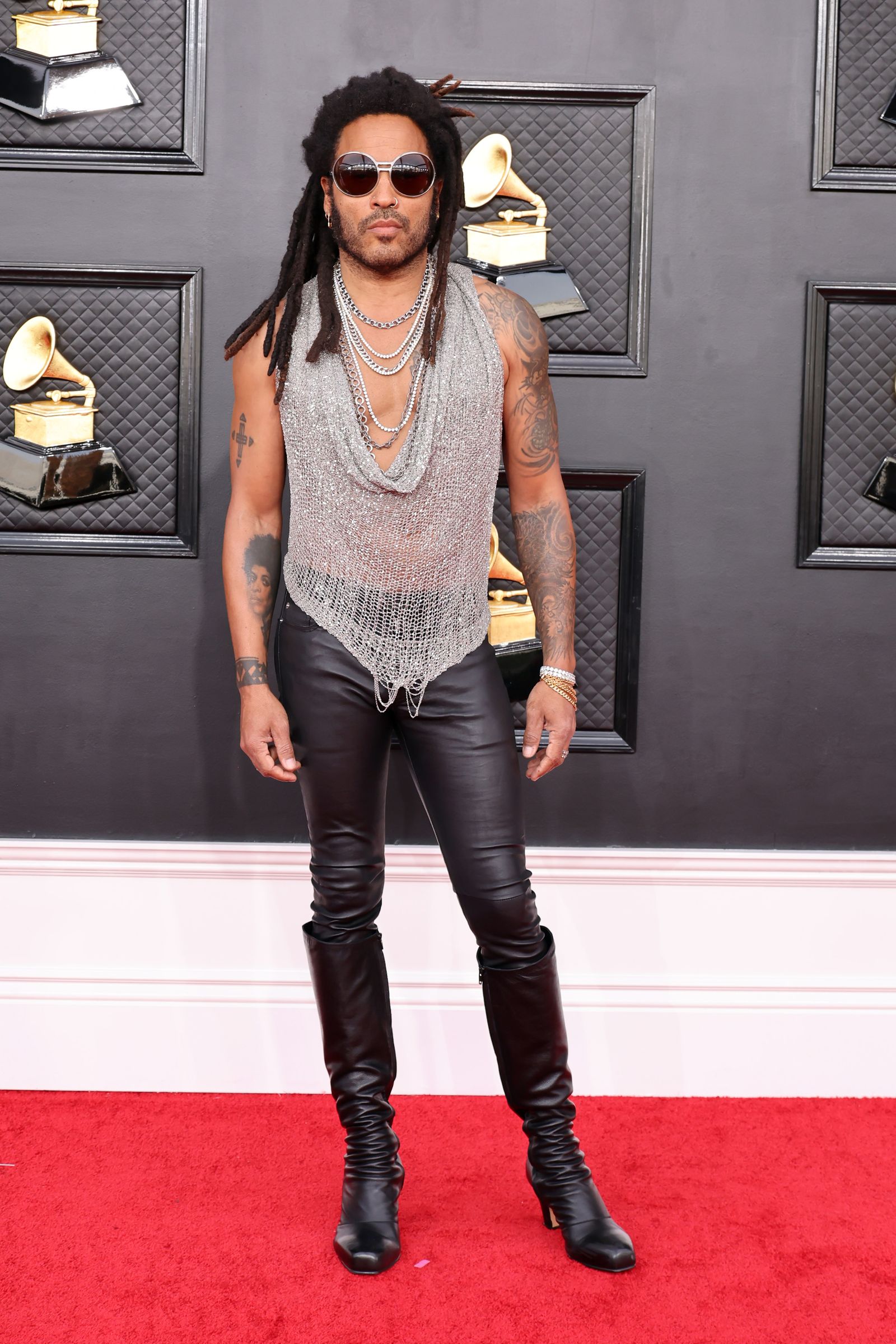 All Grammys 2022 Red Carpet Photos | Grammys Best-Dressed Celebrities ...