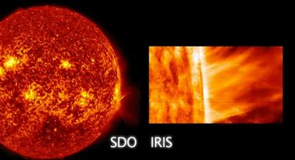 NASA's IRIS observatory catches massive solar eruption in crystal-clear resolution