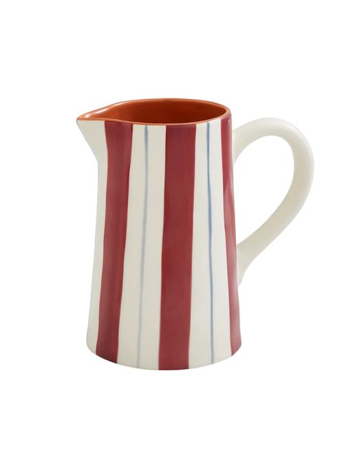 Ceramic Stripe Jug