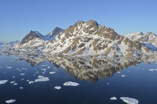 Greenland fjord