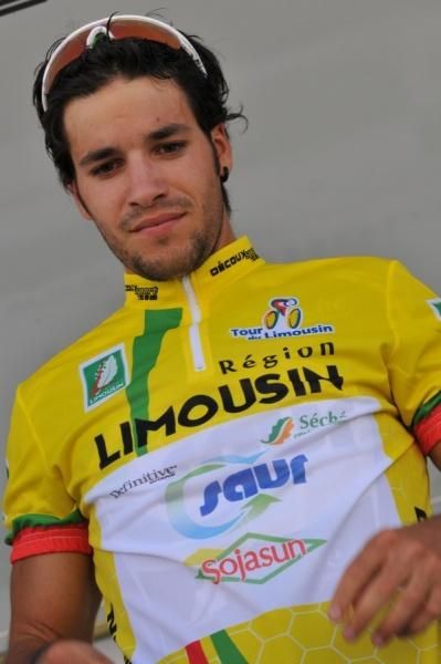 J&eacute;r&eacute;mie Galland (Saur - Sojasun) earned the Tour du Limousin's first leader's jersey.
