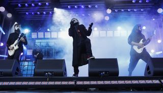 Slipknot perform on "Jimmy Kimmel Live!" on May 17, 2019