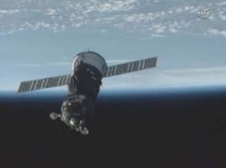 Soyuz Spaceship Moves to New Docking Port After Delay