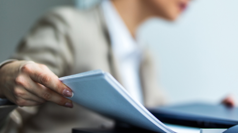 business paperwork