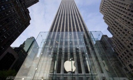 Apples&amp;#039;s flagship store in New York