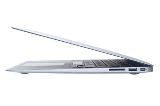 The ports on the right hand side of the 13in Apple MacBook Air
