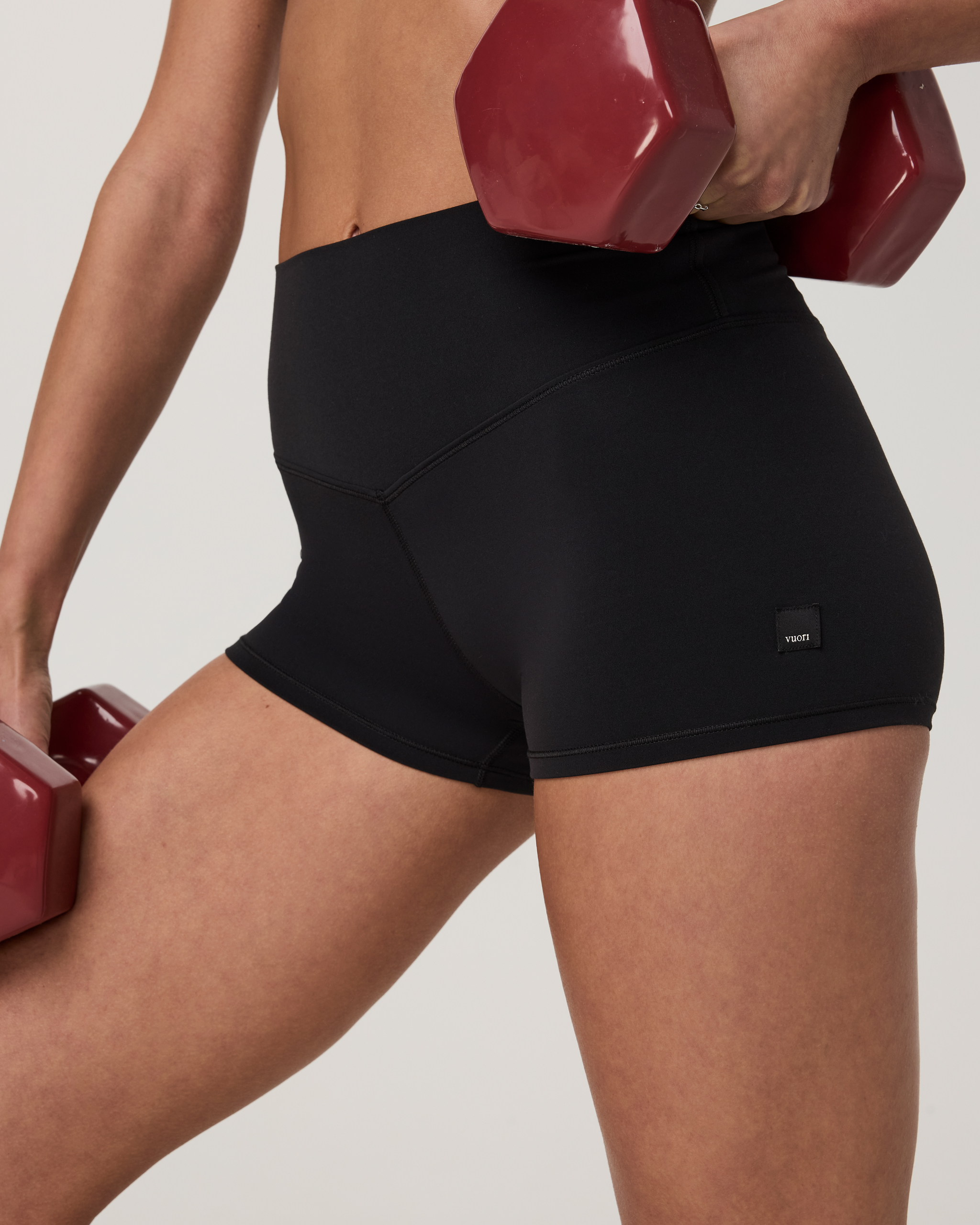Vuori Alltheform&amp;trade; Micro Short 2.5" - Black Tonal - Xxs